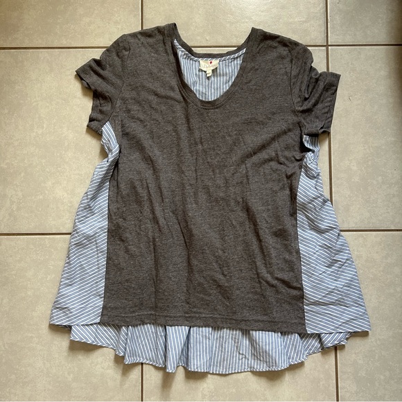 Anthropologie Tops - Anthropologie Deletta Callisto Swing Babydoll top